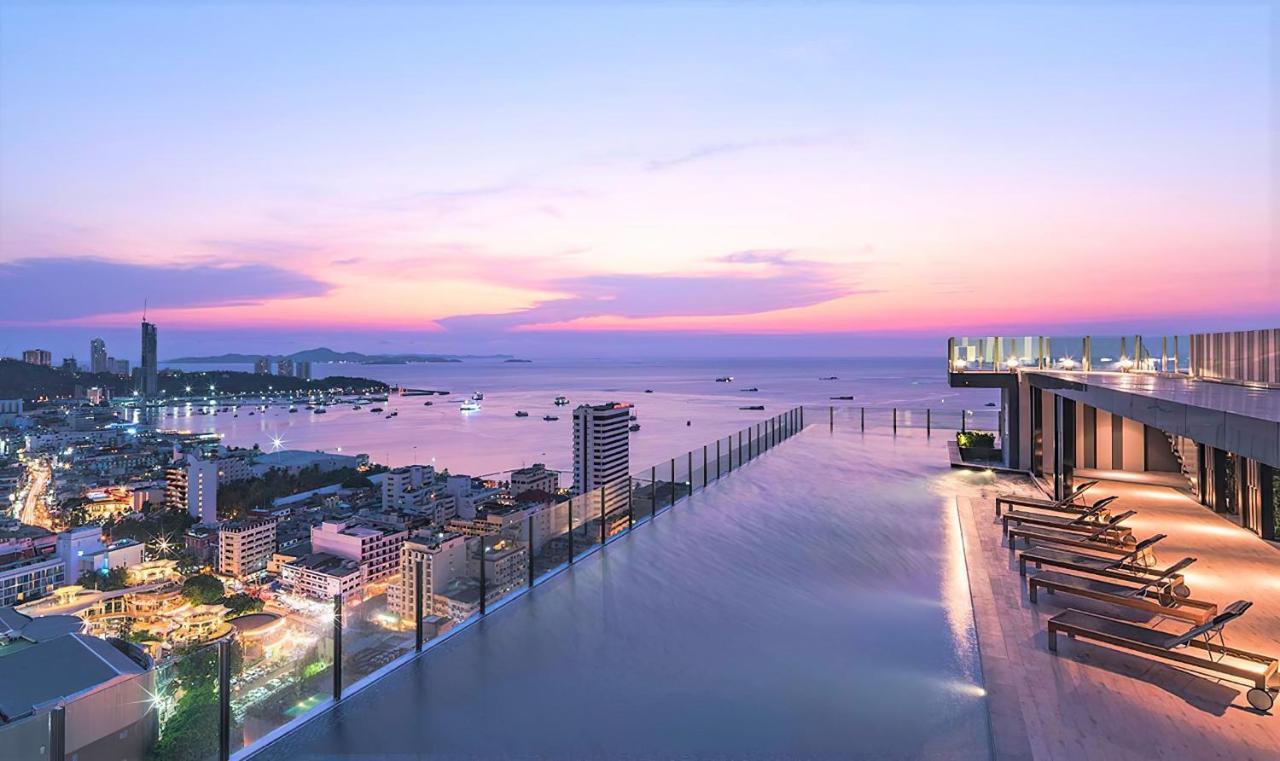 Central Pattaya Condo High Floor With A View Exterior foto