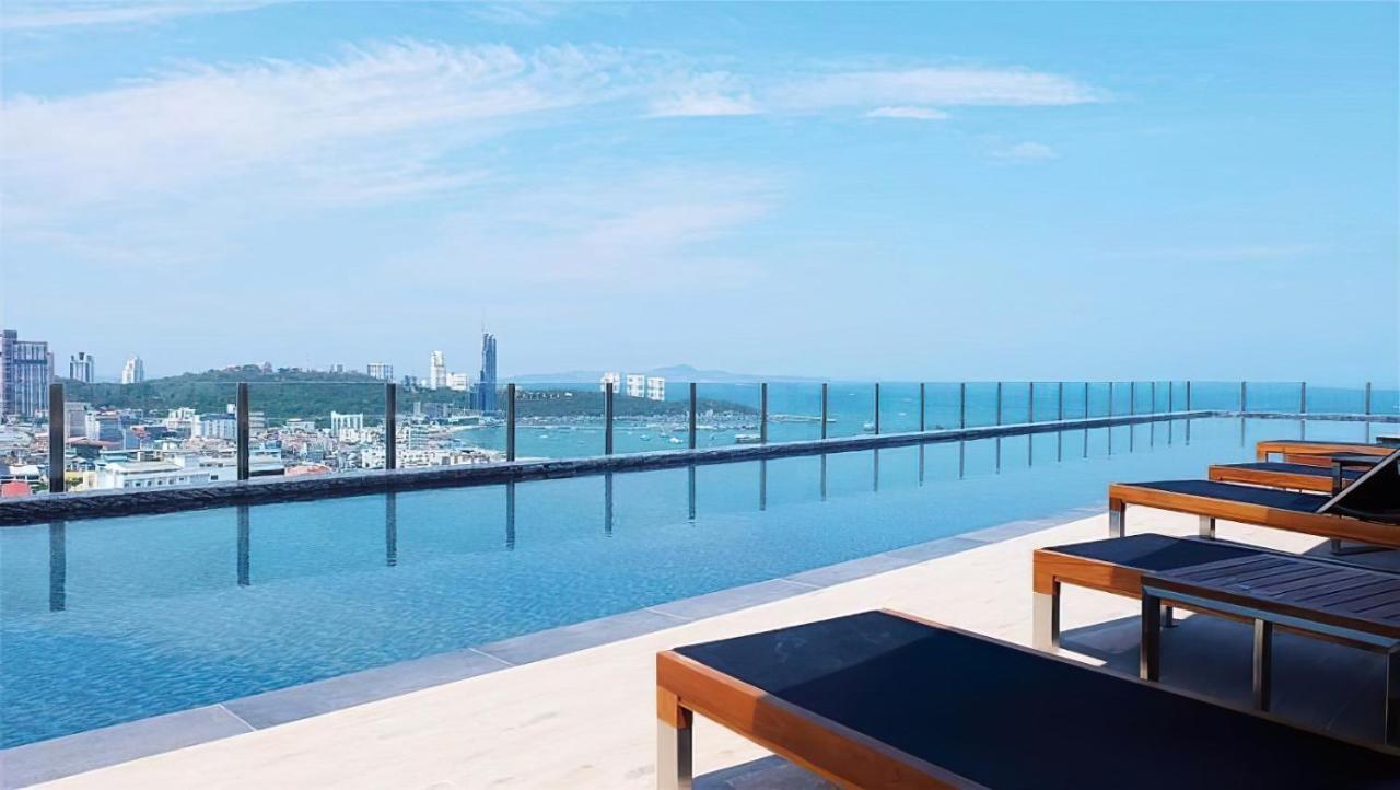 Central Pattaya Condo High Floor With A View Exterior foto