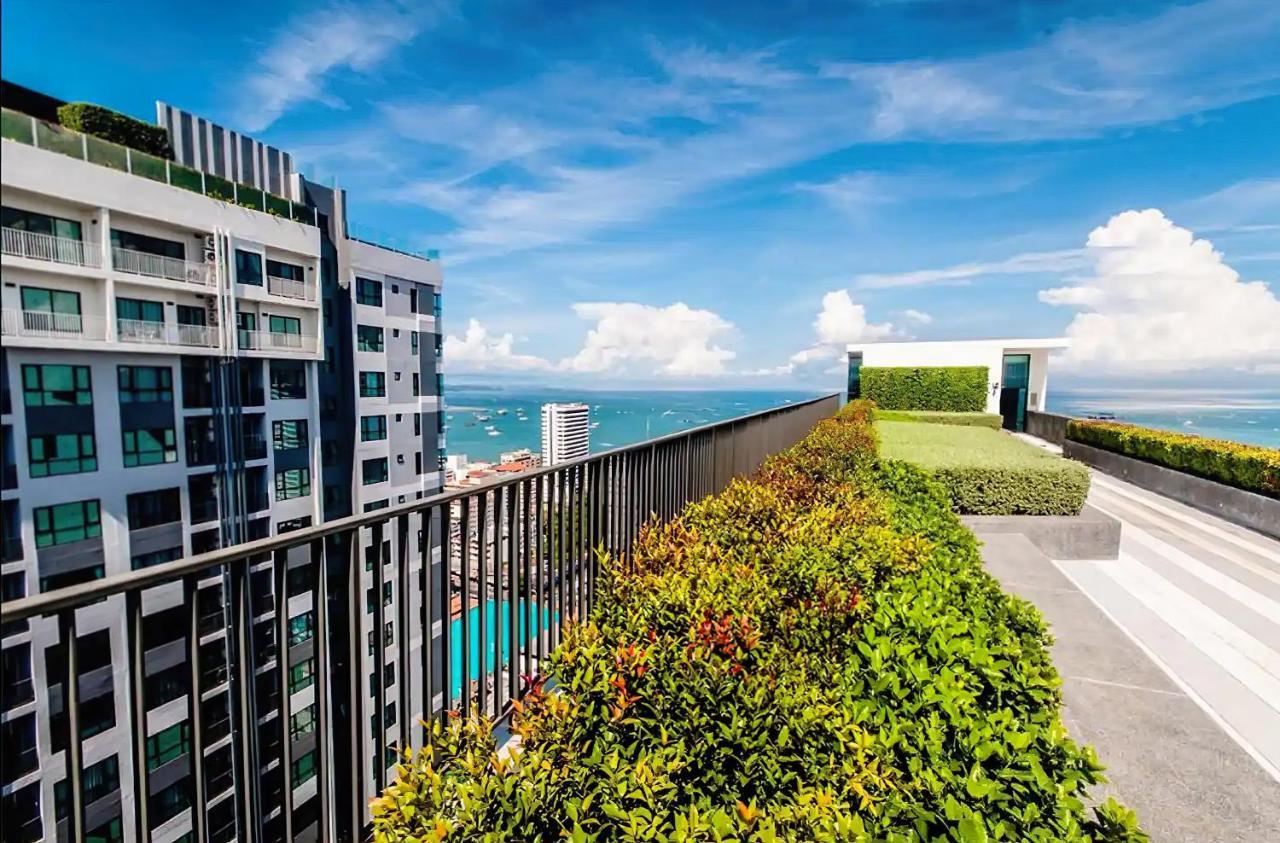 Central Pattaya Condo High Floor With A View Exterior foto