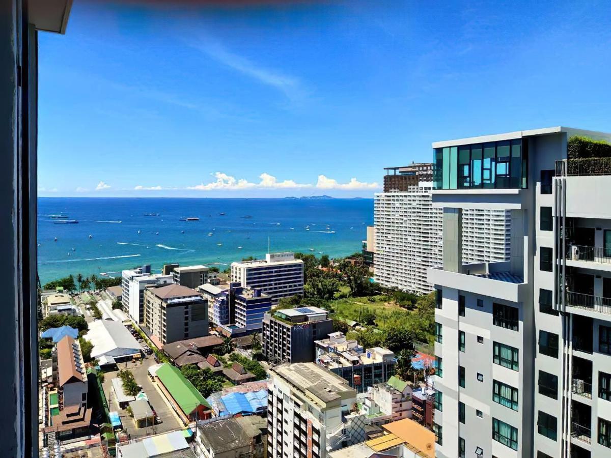 Central Pattaya Condo High Floor With A View Exterior foto